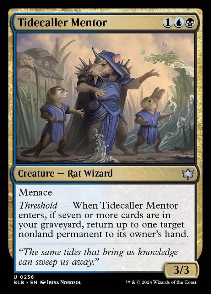 tidecaller mentor